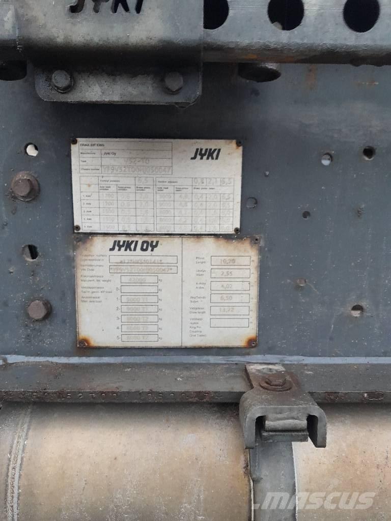 Jyki V52-T0 Tomruk römorklari