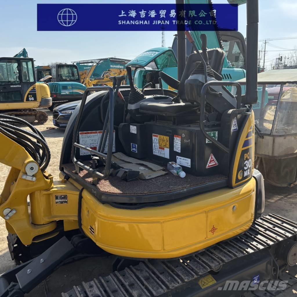 Komatsu PC 30 MR Mini ekskavatörler, 7 tona dek