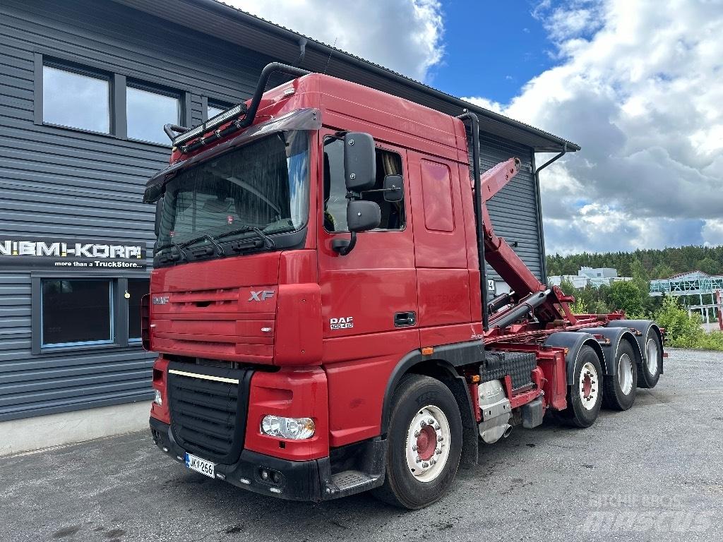 DAF XF105.410 8x2 Vinçli kamyonlar