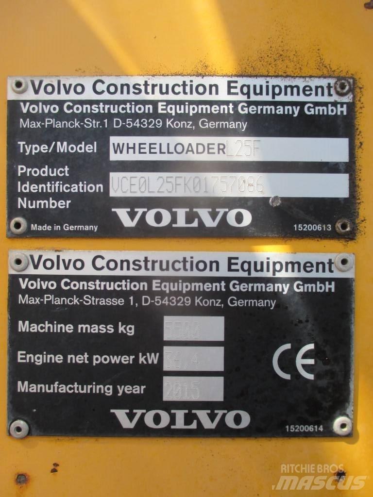 Volvo L 25 F Tekerlekli yükleyiciler