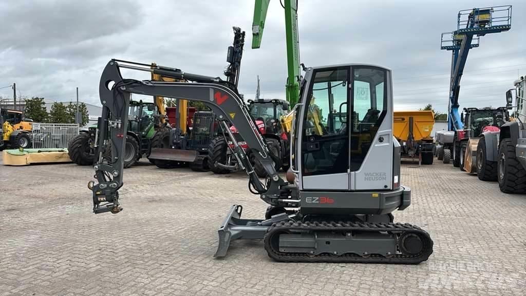 Wacker Neuson EZ36 Mini ekskavatörler, 7 tona dek