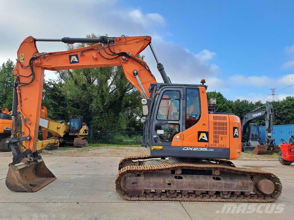 Doosan DX235LCR-5 Paletli ekskavatörler