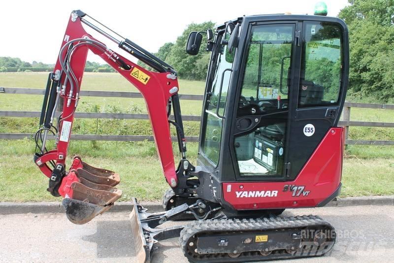 Yanmar SV 17 Mini ekskavatörler, 7 tona dek