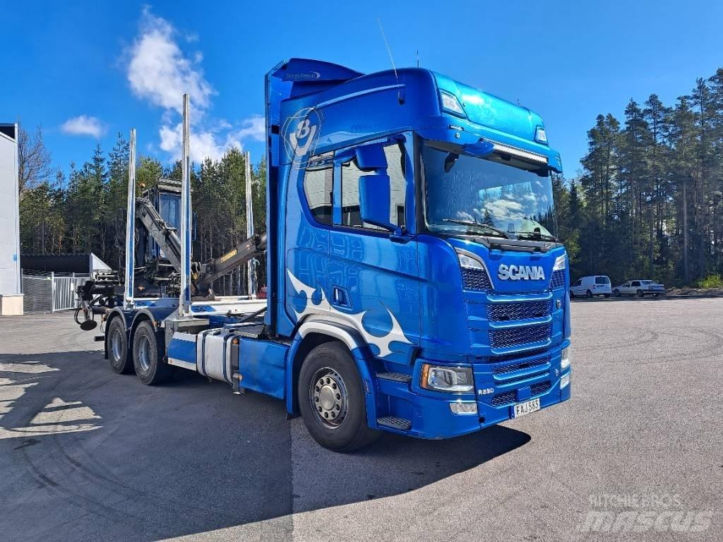 Scania R580B6X4NB Tomruk kamyonlari