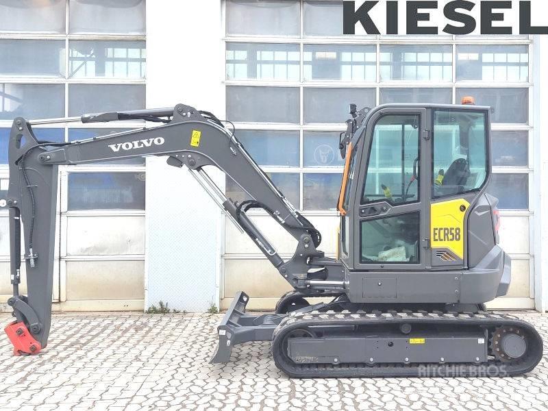 Volvo ECR 58 F Mini ekskavatörler, 7 tona dek