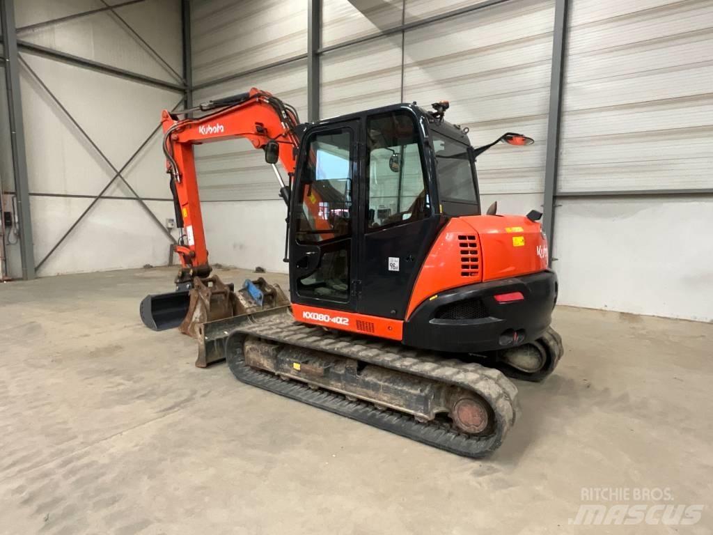 Kubota KX 080-4 A 2 Midi ekskavatörler 7 - 12 t