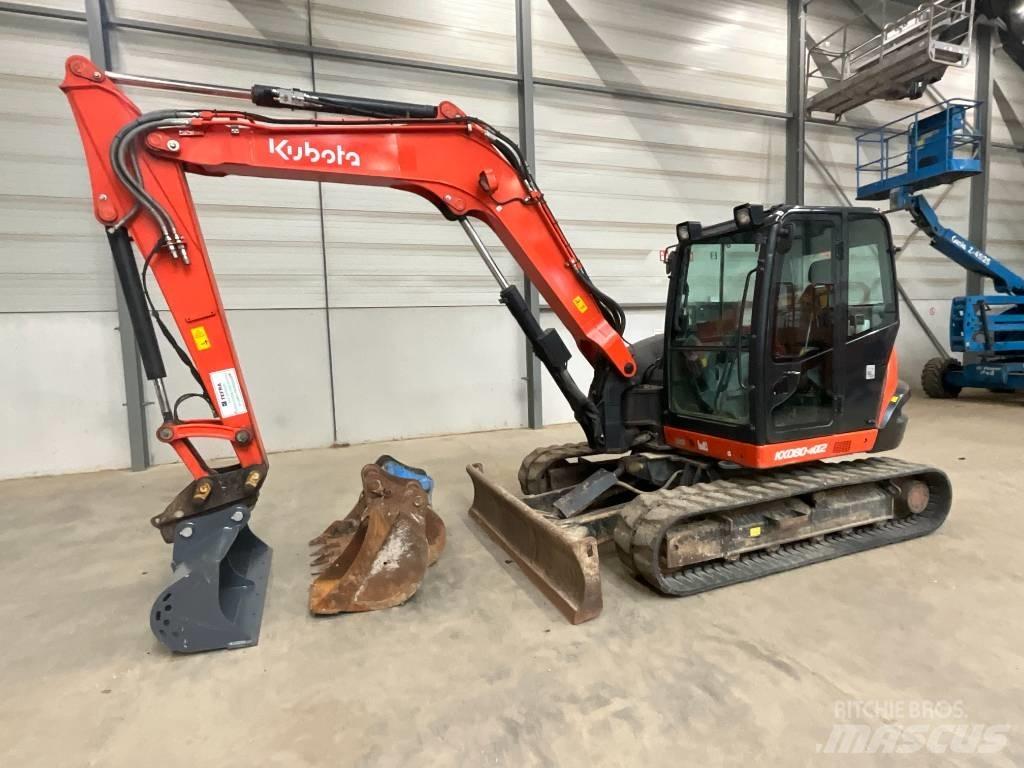 Kubota KX 080-4 A 2 Midi ekskavatörler 7 - 12 t