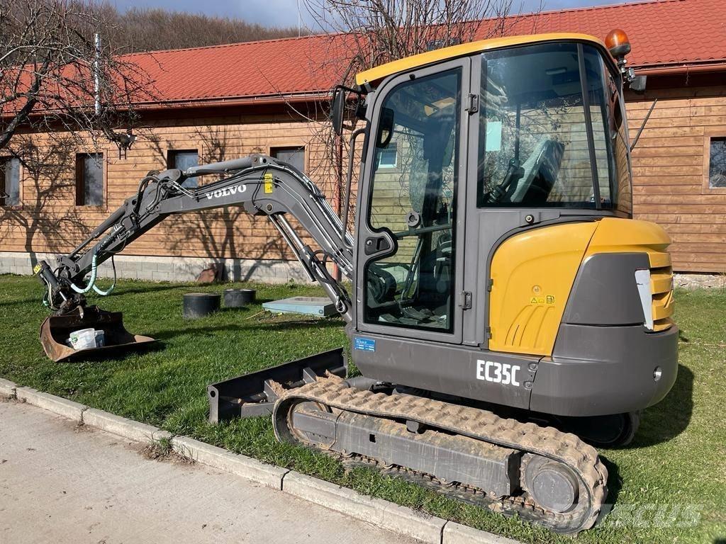 Volvo EC 35 C Mini ekskavatörler, 7 tona dek