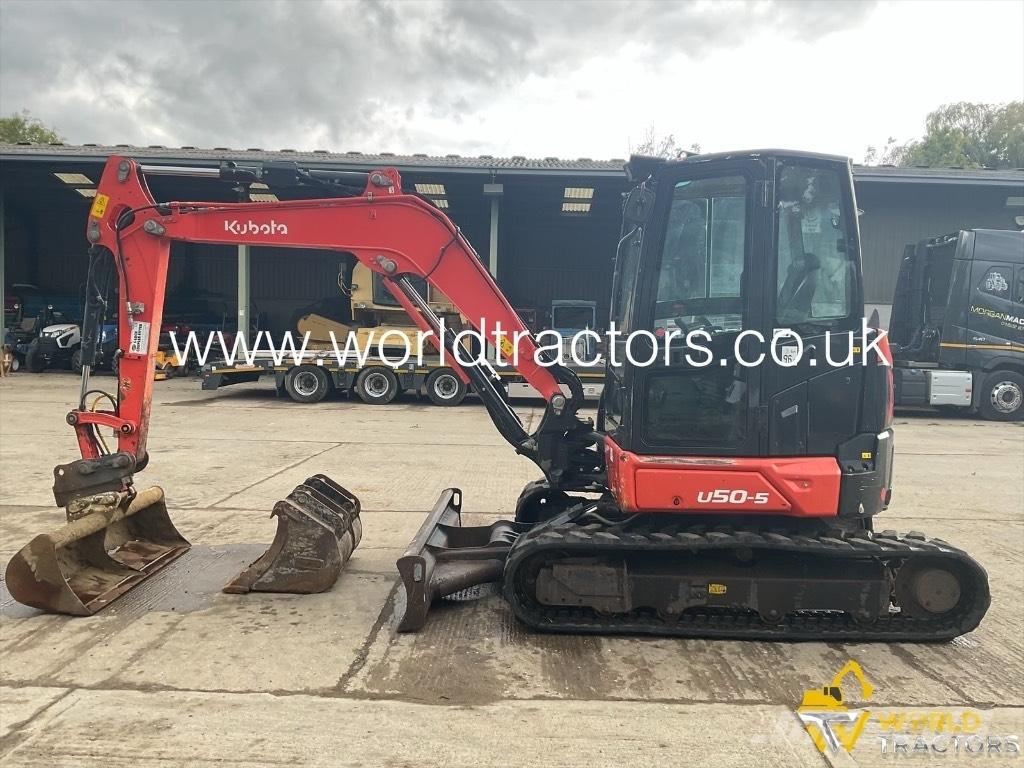 Kubota U 50-5 Mini ekskavatörler, 7 tona dek