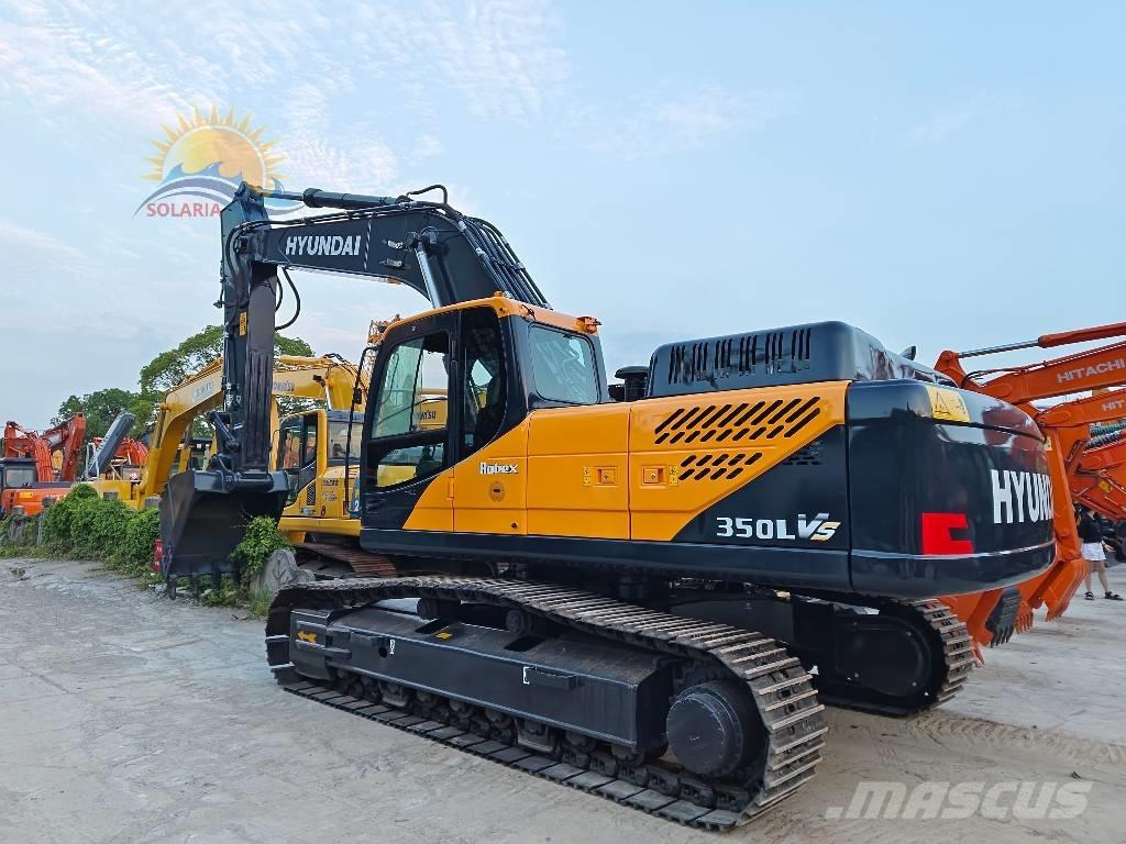 Hyundai Robex 350Lvs Paletli ekskavatörler
