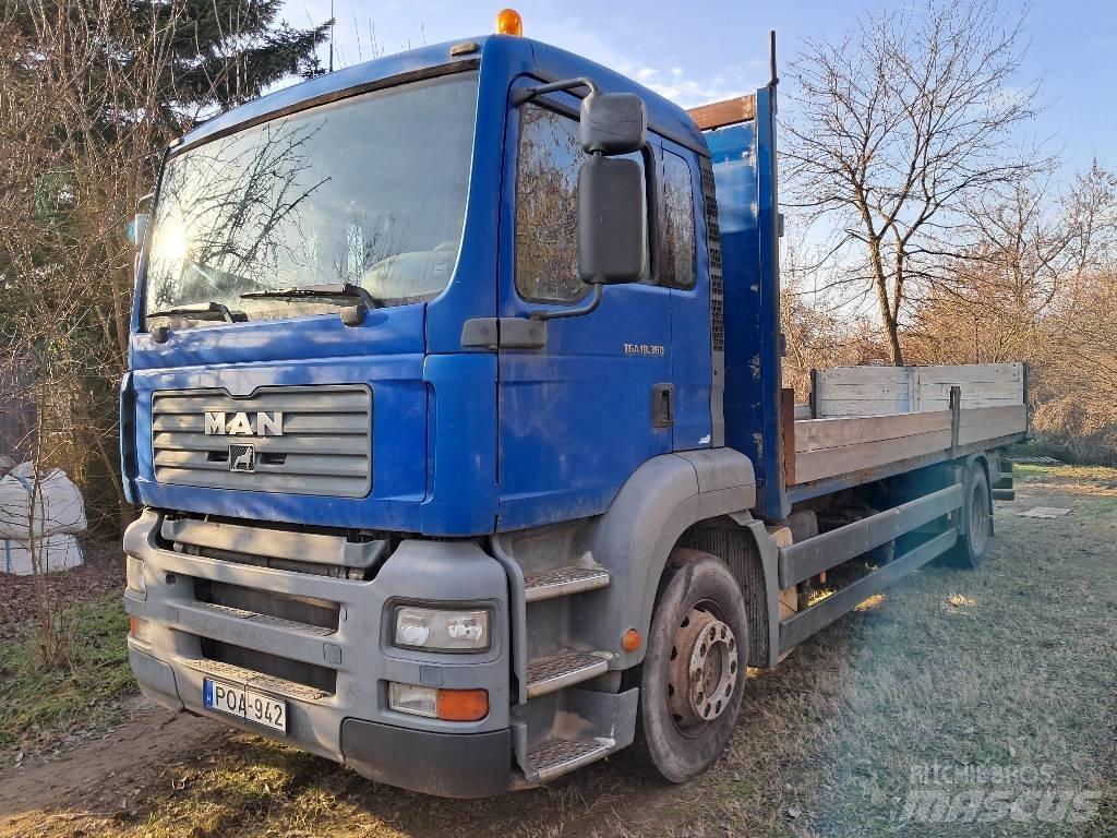 MAN 18.360 FLLC Flatbed kamyonlar