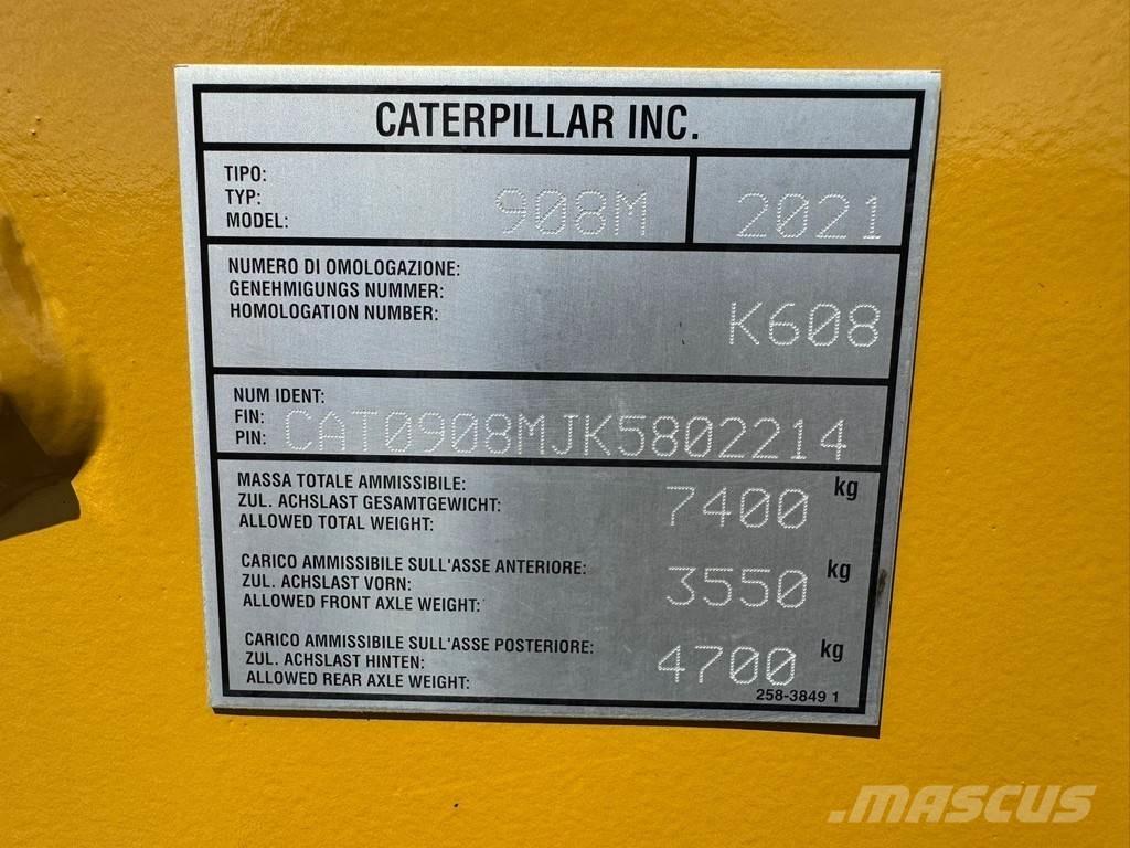 CAT 908M CE + EPA Tekerlekli yükleyiciler