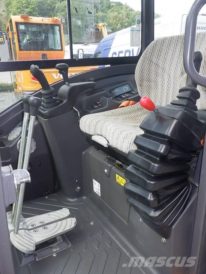 Volvo EC 27 D Mini ekskavatörler, 7 tona dek