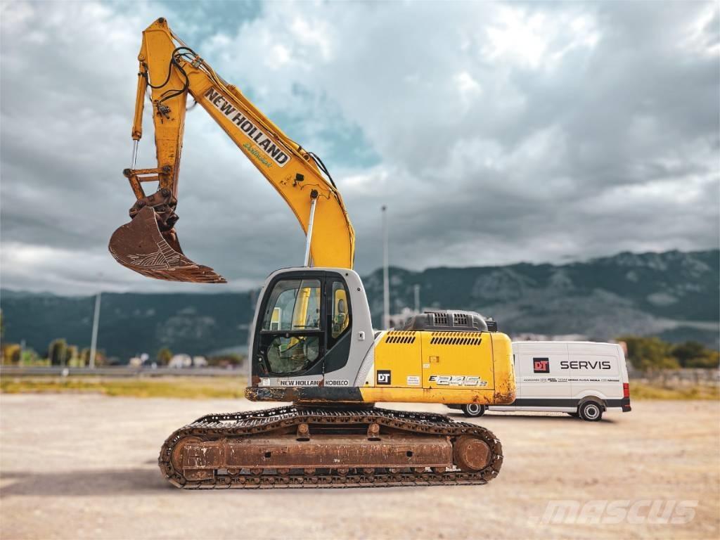 New Holland E 245 B Paletli ekskavatörler