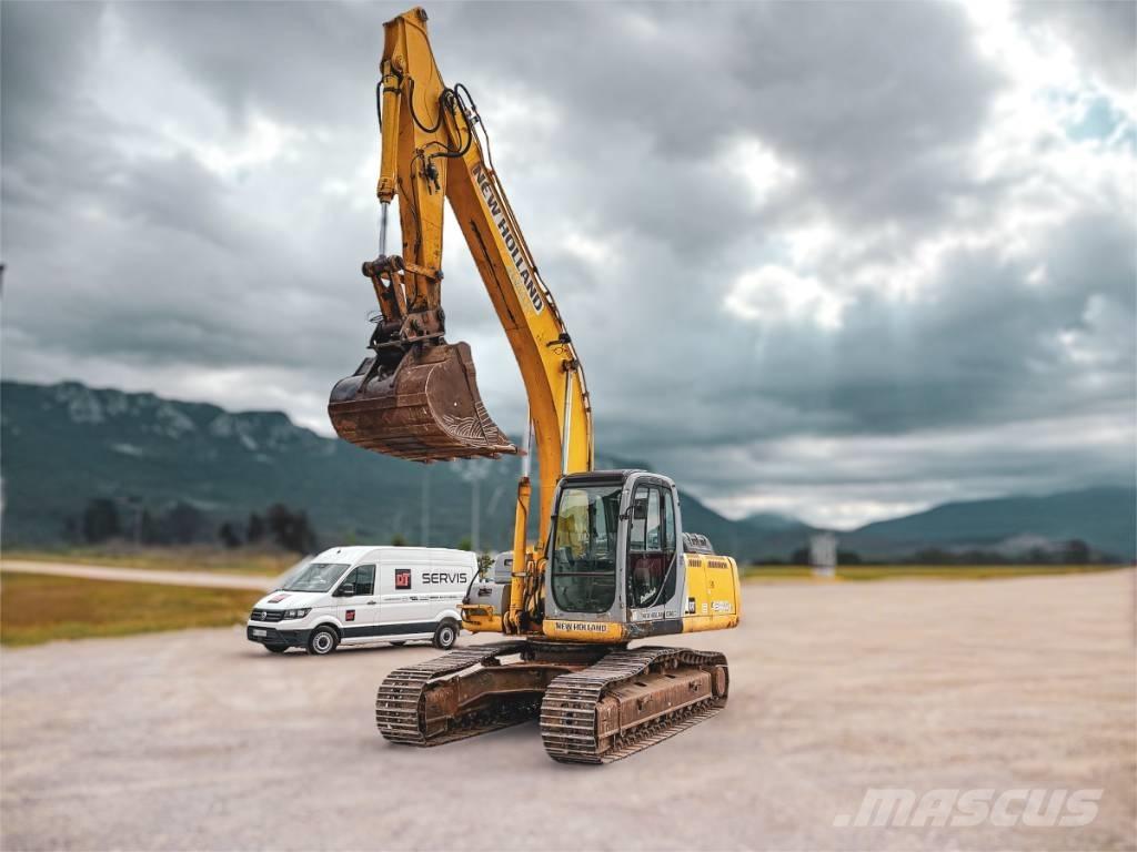 New Holland E 245 B Paletli ekskavatörler