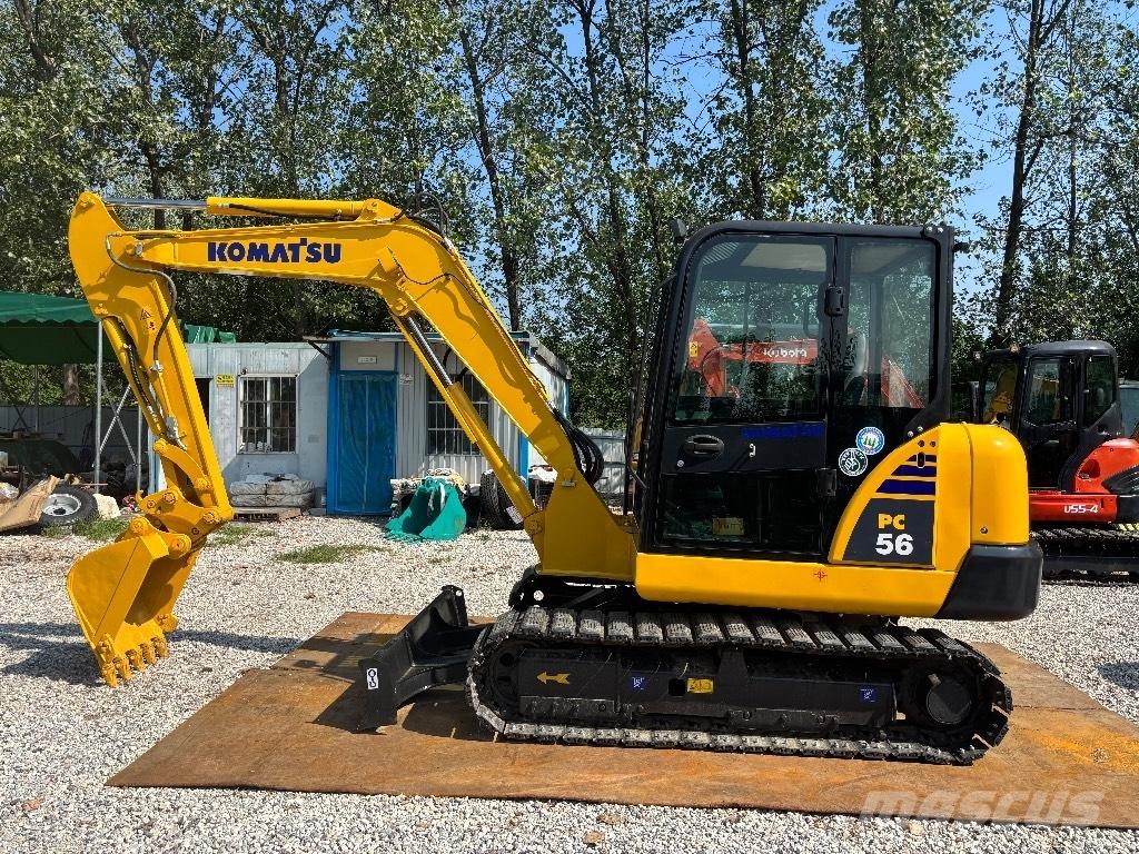 Komatsu PC 56-7 Mini ekskavatörler, 7 tona dek