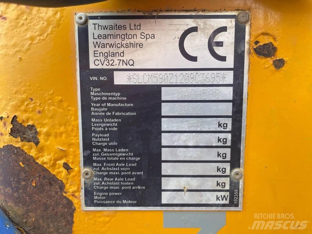 Thwaites 9T dumper Belden kirma kamyonlar