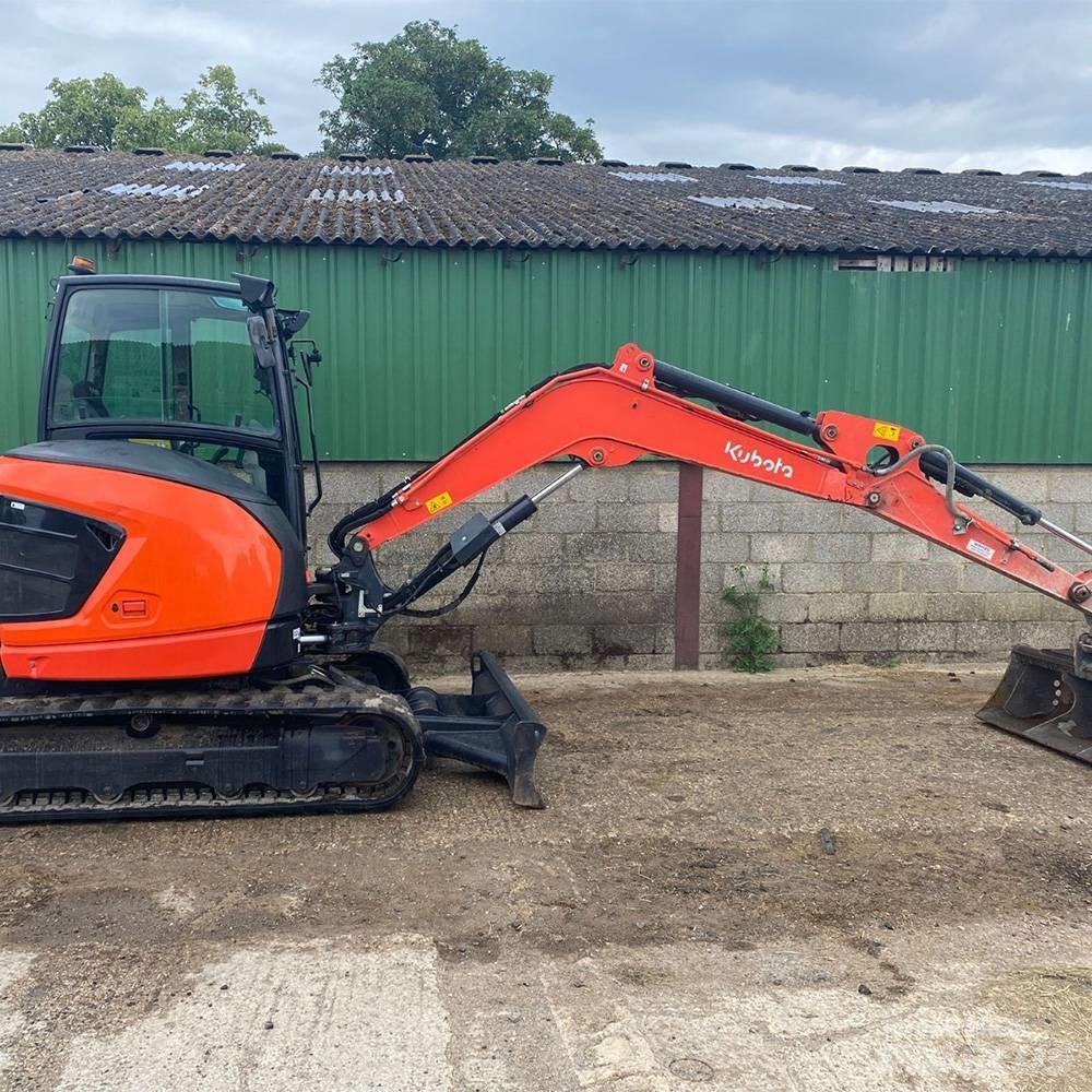 Kubota U 50-5 Mini ekskavatörler, 7 tona dek