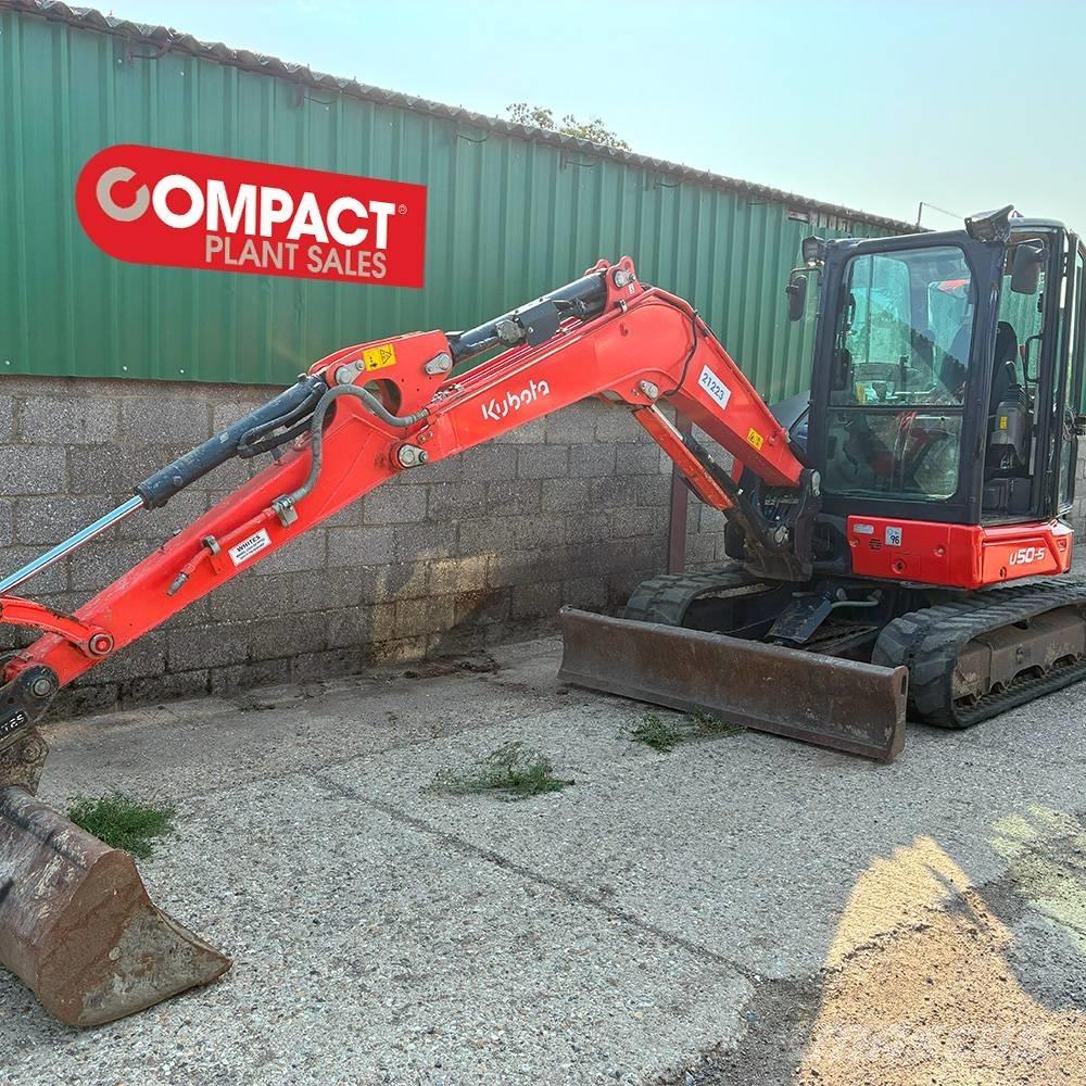 Kubota U 50-5 Mini ekskavatörler, 7 tona dek