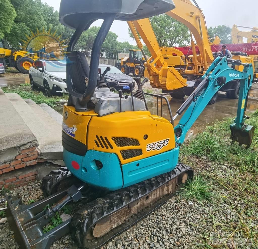Kubota U 15 Mini ekskavatörler, 7 tona dek