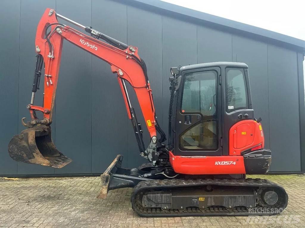 Kubota Kx057 Mini ekskavatörler, 7 tona dek