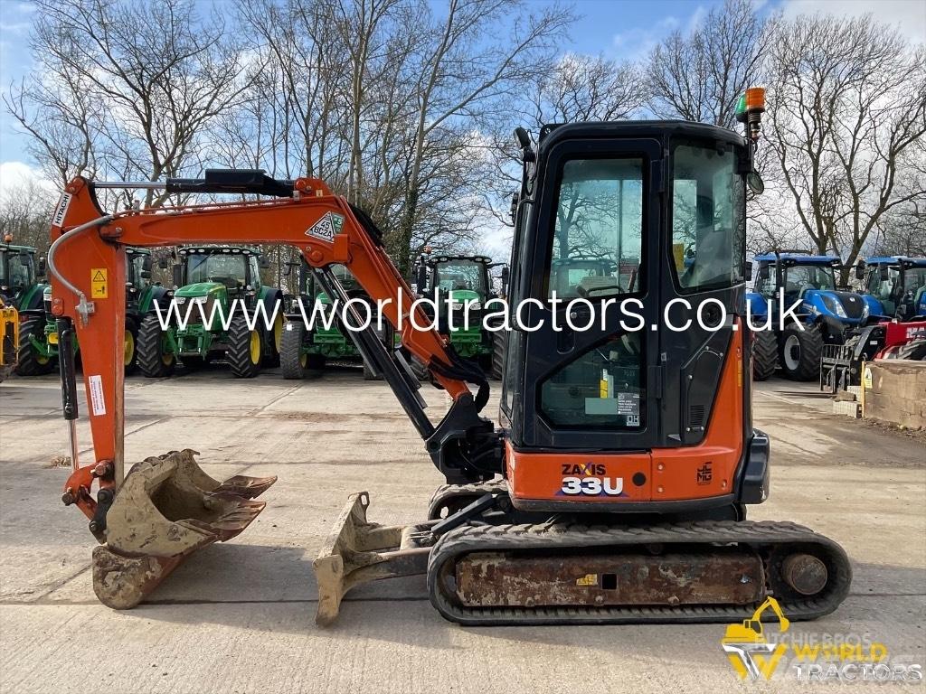 Hitachi ZX 33 U Mini ekskavatörler, 7 tona dek