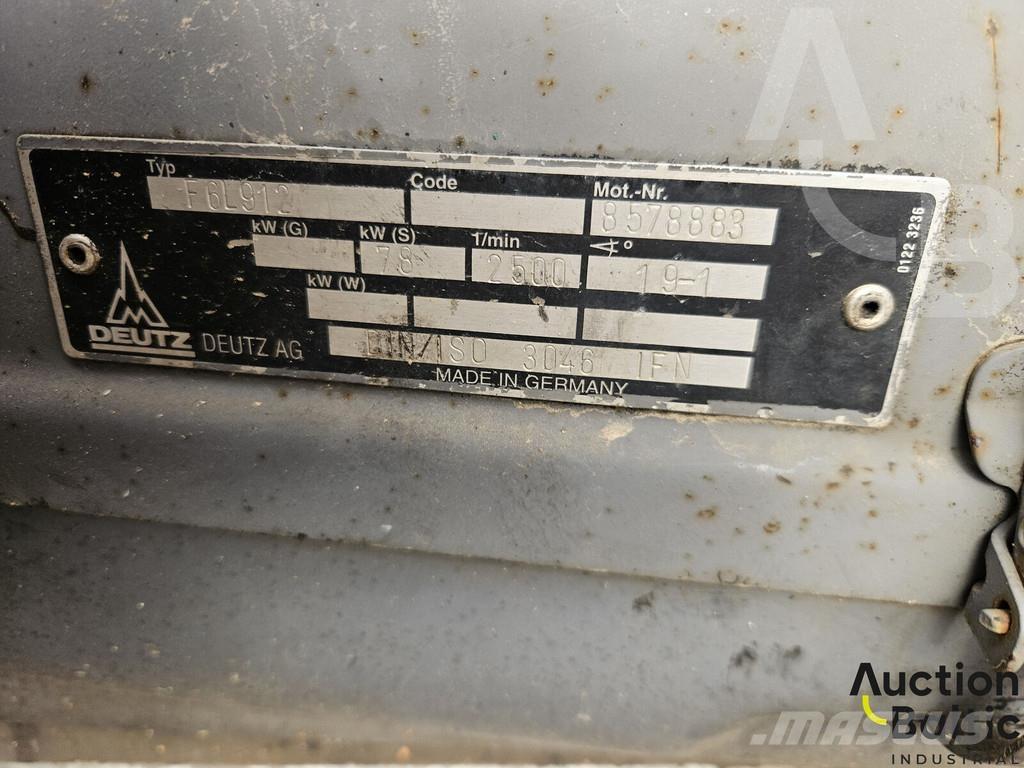 Corinsa CCN 1222 Pnömatik lastikli silindirler