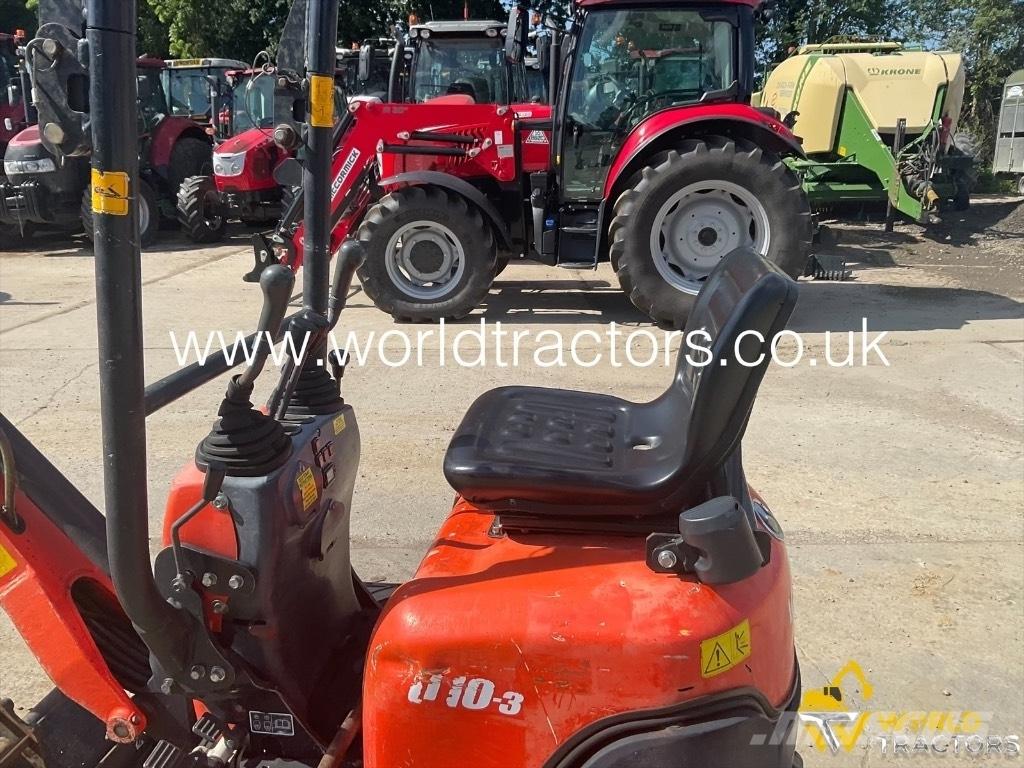 Kubota U 10-3 Mini ekskavatörler, 7 tona dek