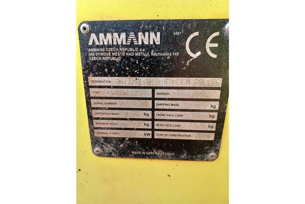 Ammann APX12 Çift tamburlu silindirler
