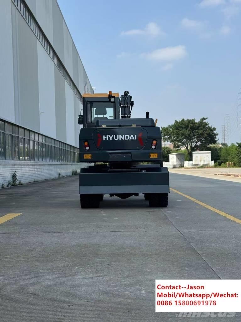Hyundai HW80 Lastik tekerli ekskavatörler