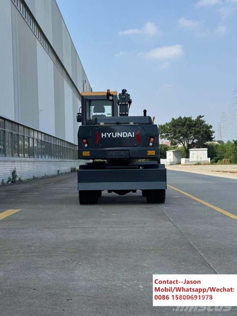 Hyundai HW80 Lastik tekerli ekskavatörler