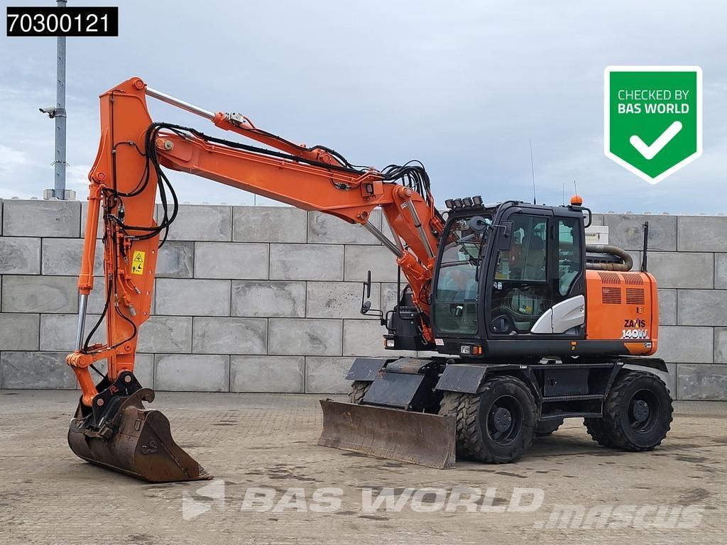 Hitachi ZX140W -6 Lastik tekerli ekskavatörler