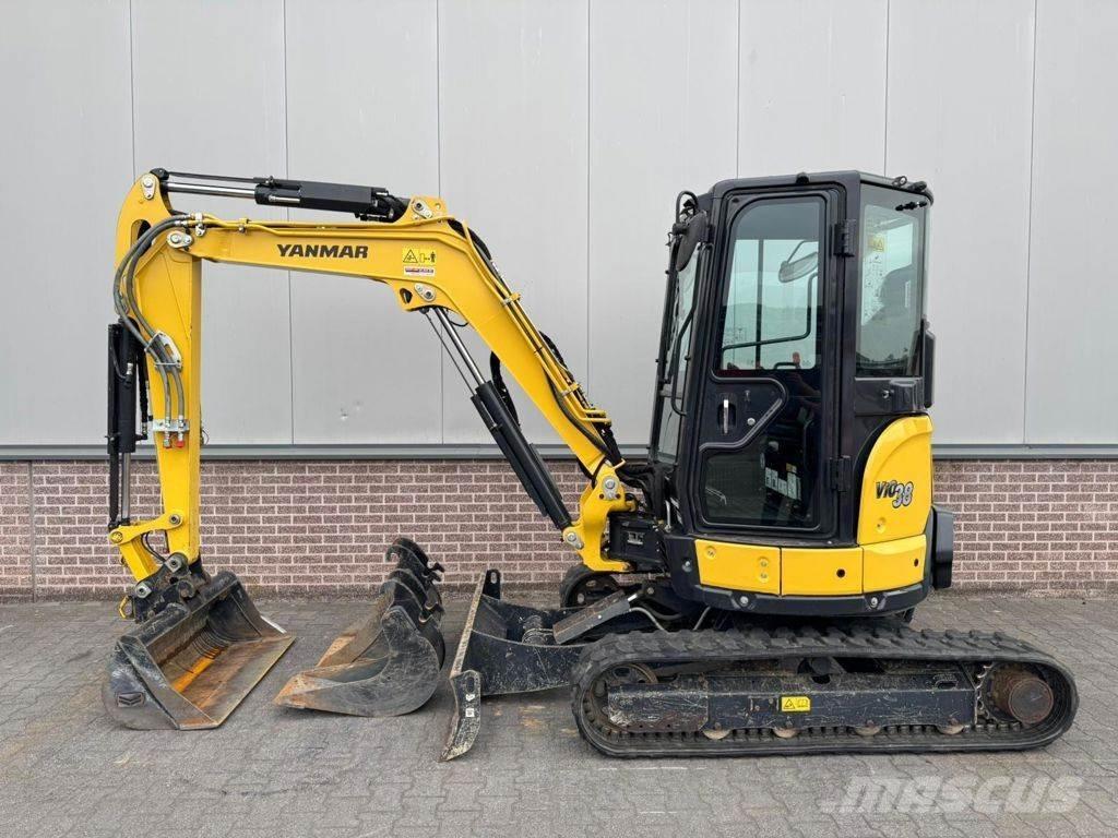 Yanmar VIO38-6 (CBU) Mini ekskavatörler, 7 tona dek