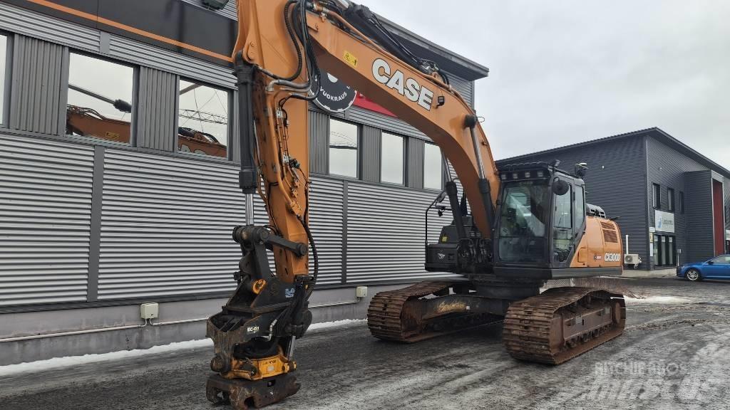 CASE CX300D Paletli ekskavatörler