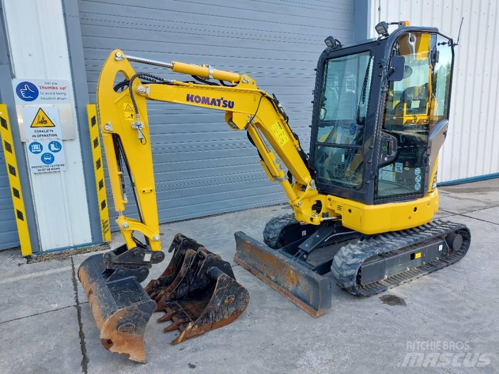 Komatsu PC26MR-5 Mini ekskavatörler, 7 tona dek