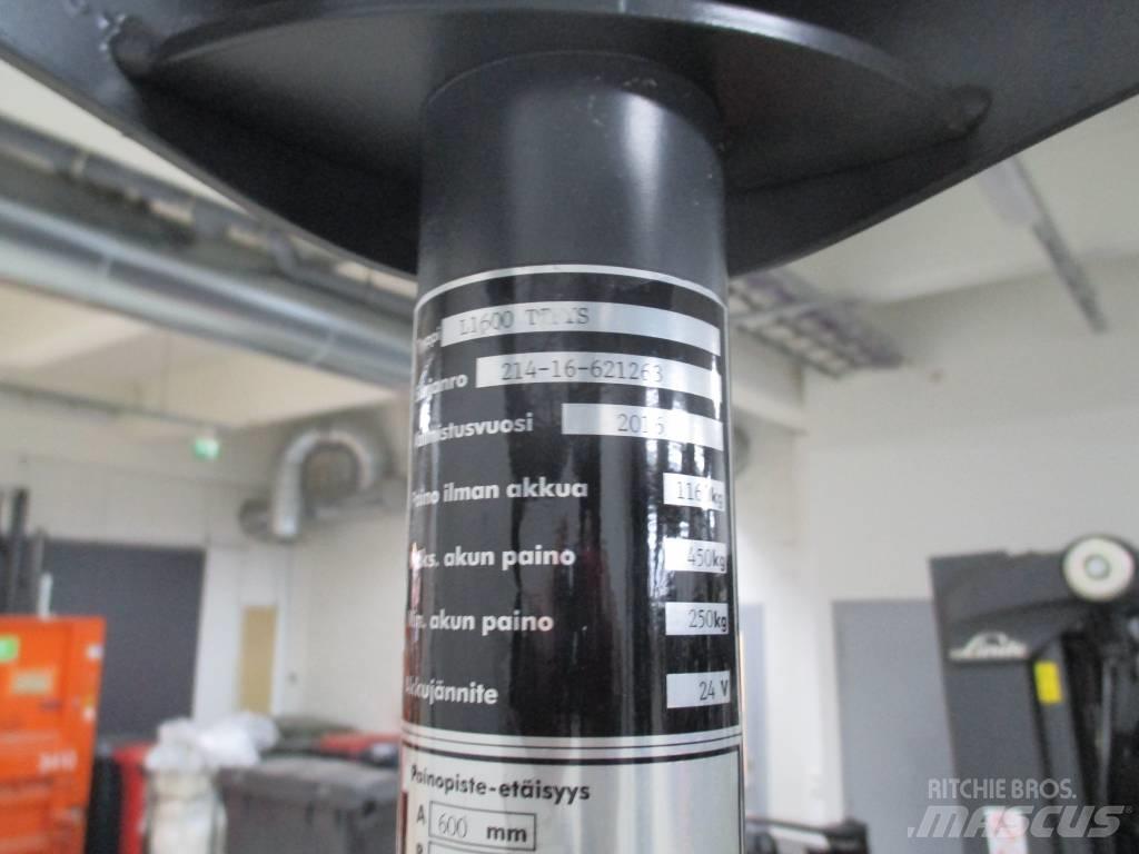 Linde L1600 ttfys Akülü depo ekipmanları