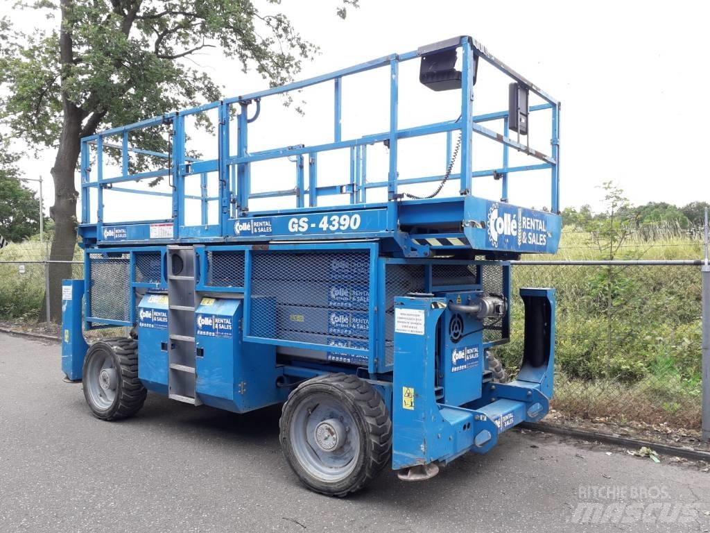 Genie GS 4390 RT Makasli platformlar