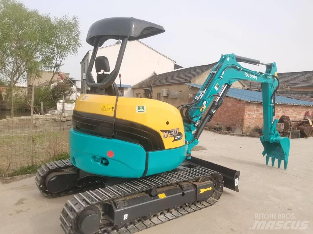 Kubota U 30 Mini ekskavatörler, 7 tona dek