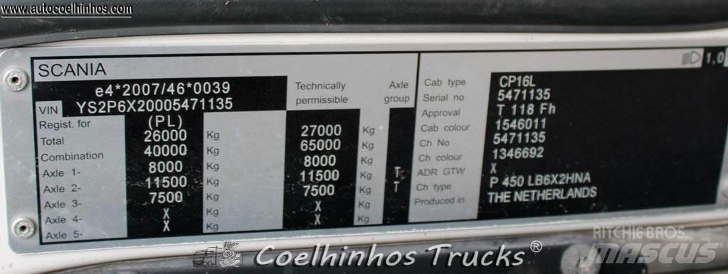 Scania P 450 Römorklar, konteyner