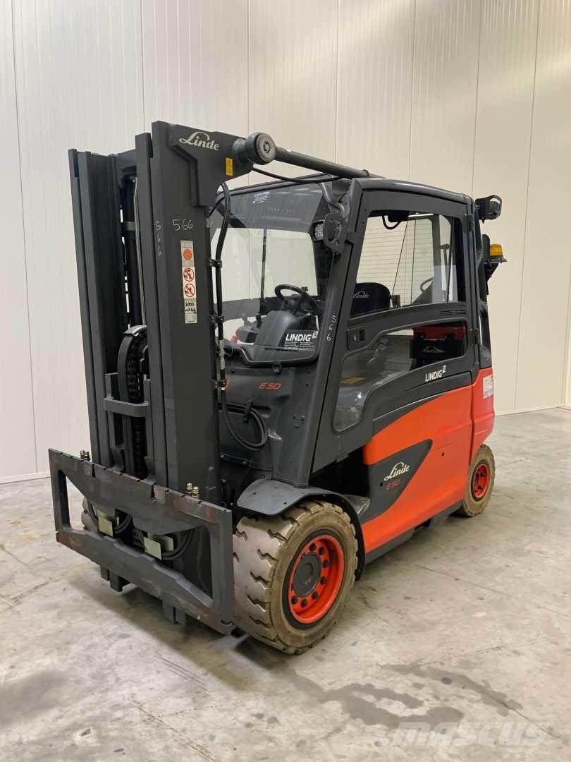 Linde E50/600L Elektrikli forkliftler