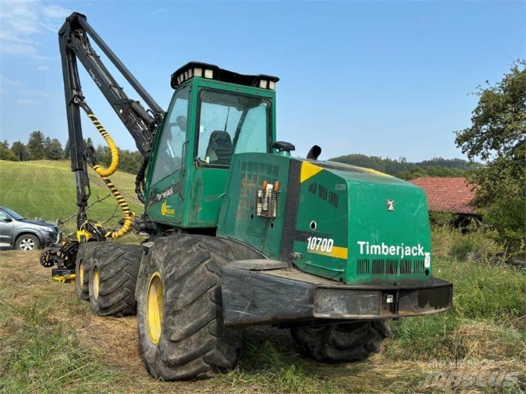 Timberjack 1070 D Biçerdöverler