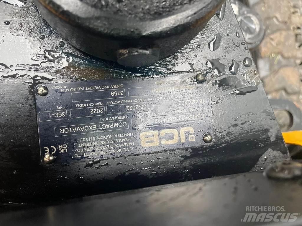 JCB 36c1 Mini ekskavatörler, 7 tona dek