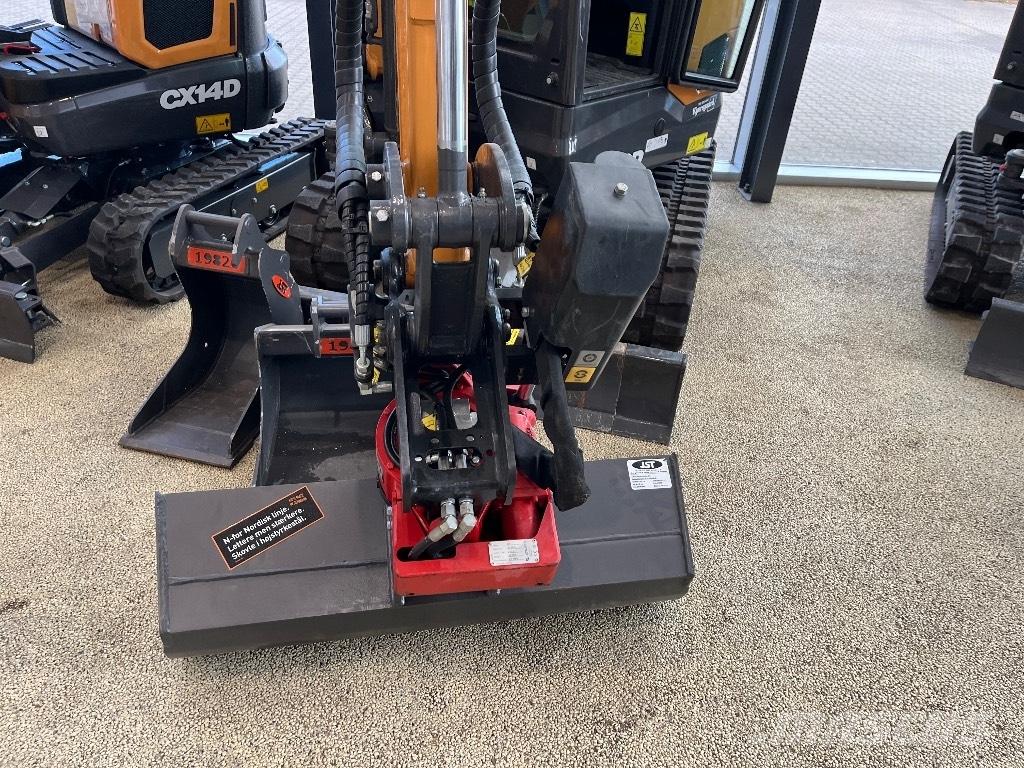 CASE CX 19 D Mini ekskavatörler, 7 tona dek