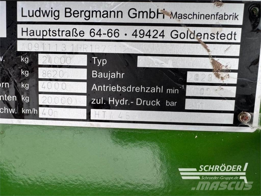 Bergmann HTW 45 S Hububat/Silaj Römorkları