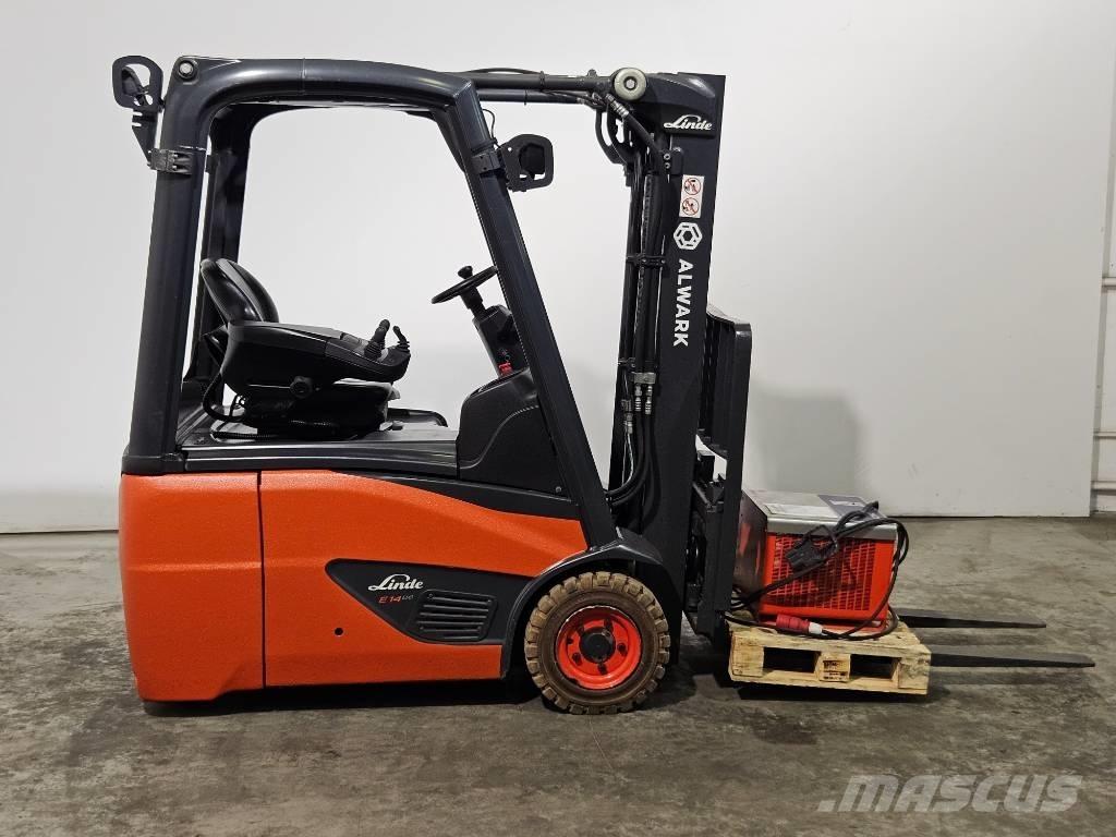 Linde E14 Elektrikli forkliftler