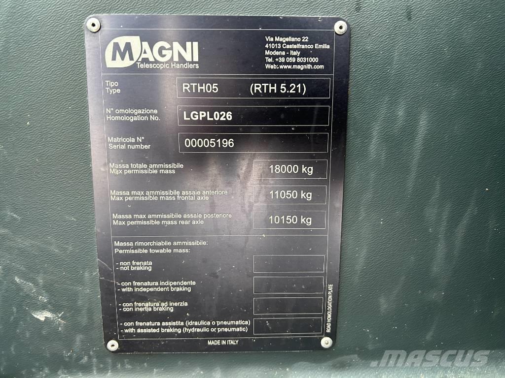 Magni RTH 5.21 Teleskopik yükleyiciler
