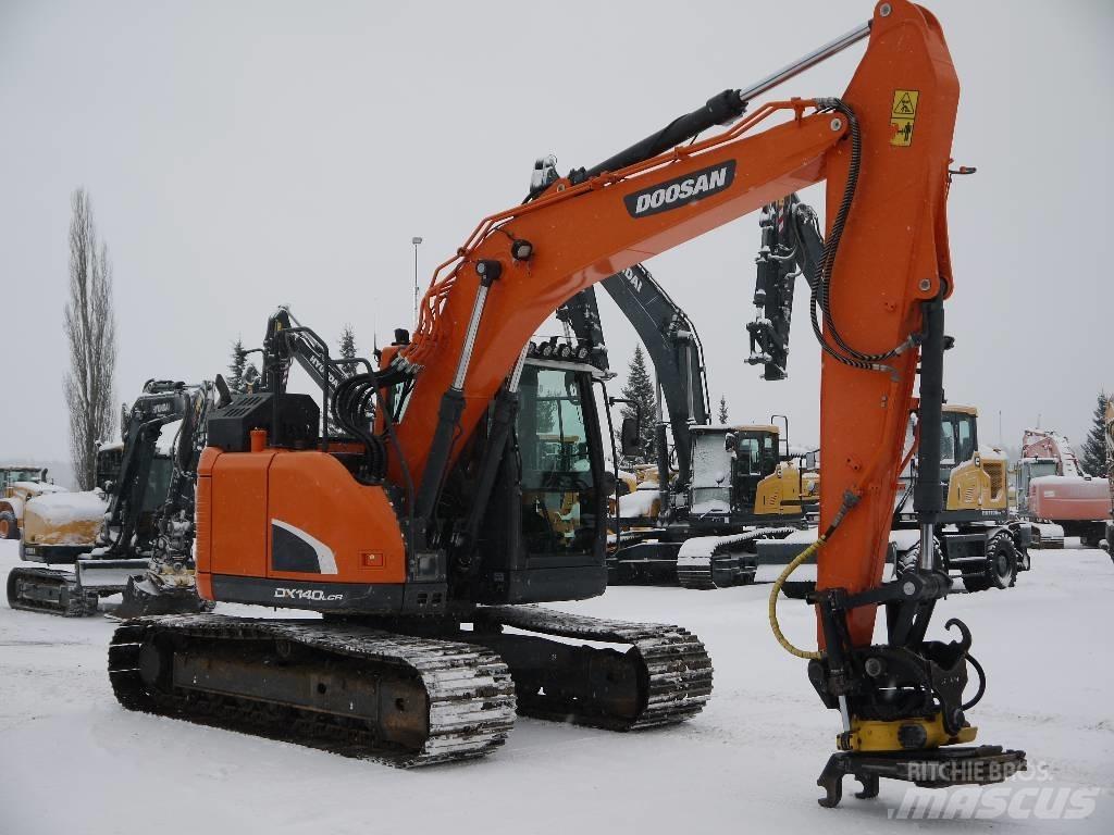 Doosan DX 140 LCR-5 Paletli ekskavatörler