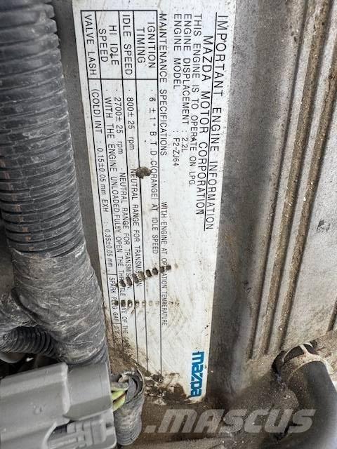 Hyster H 2.5 FT LPG'li forkliftler