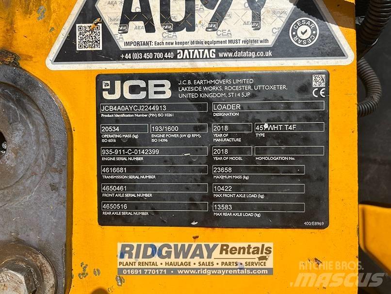 JCB 457 Tekerlekli yükleyiciler