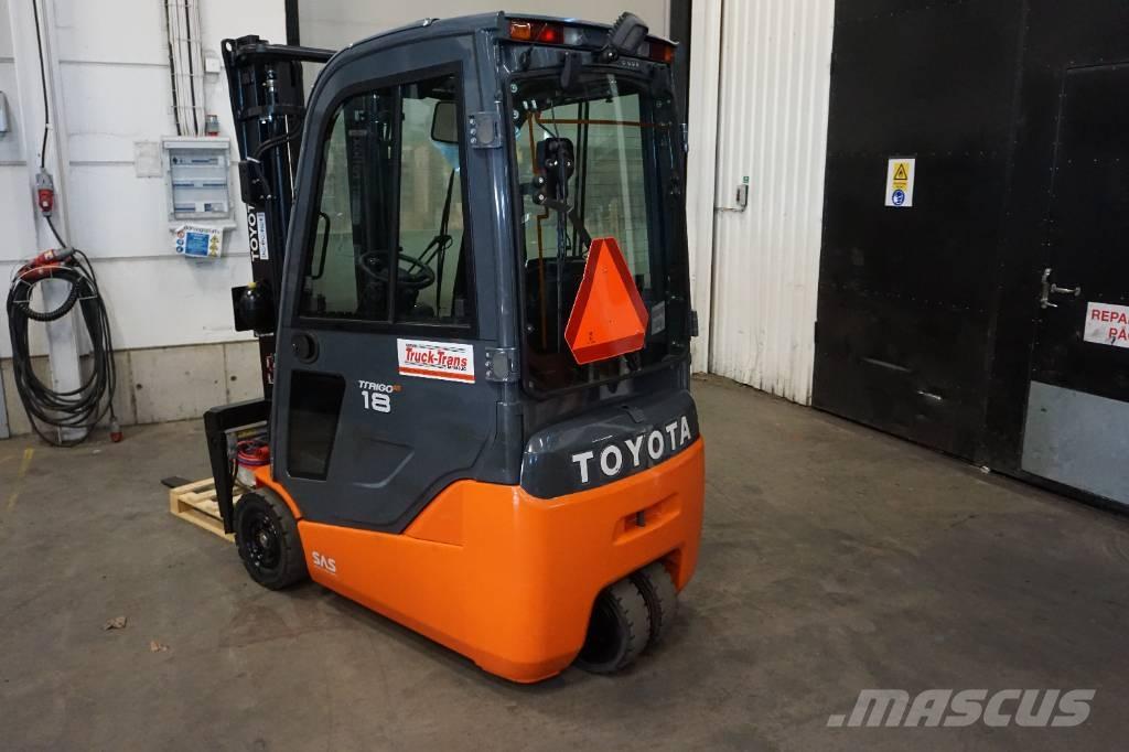 Toyota 8FBEK18T Elektrikli forkliftler